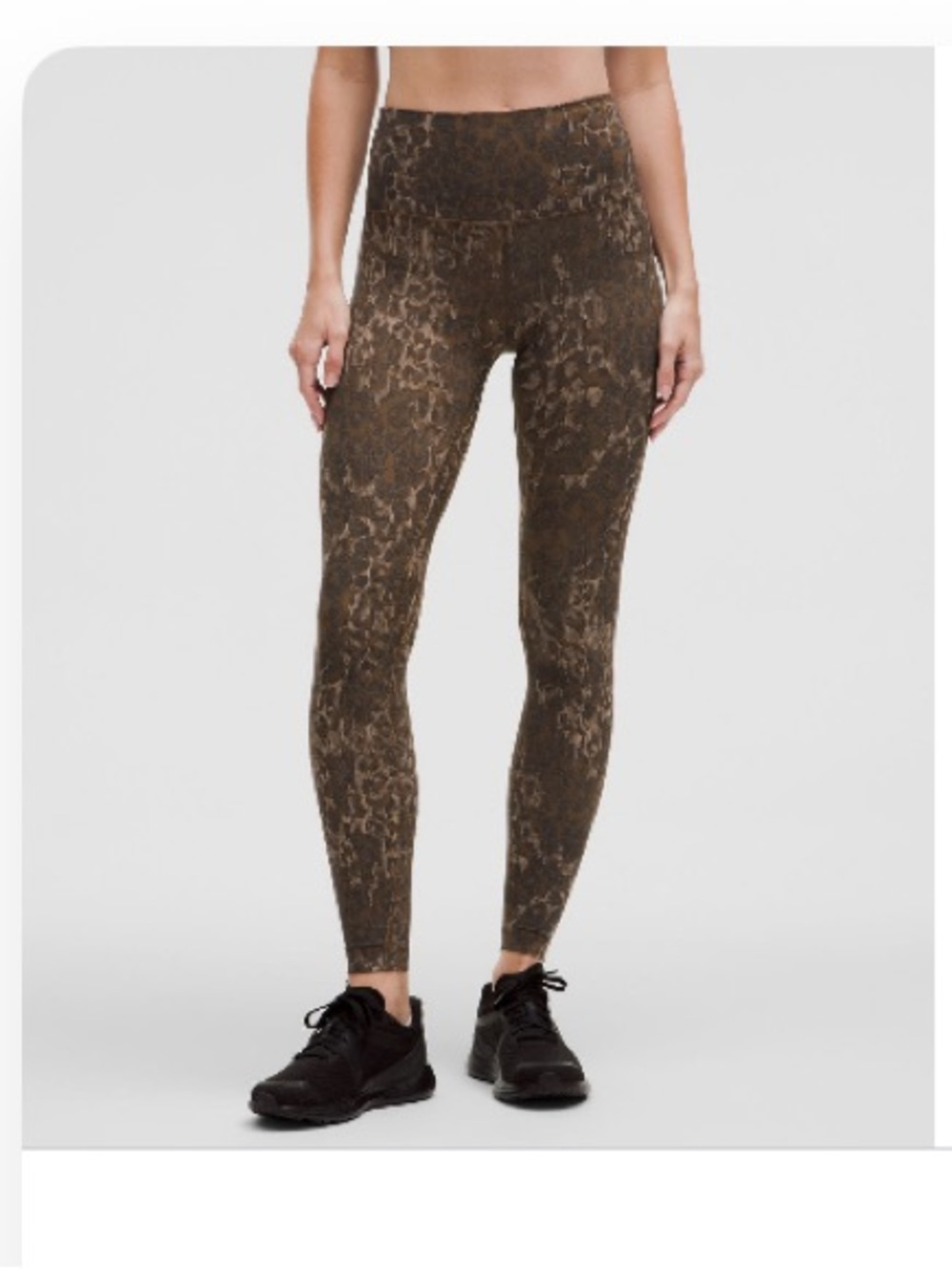 Lululemon Align Leggings Leopard Print 25”